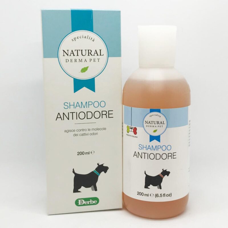 Shampoo antiodore cani